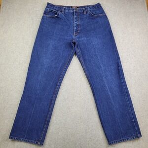 Walls Jeans Mens 36x30 Blue FR Flame Resistant Straight Leg Denim‎ Workwear